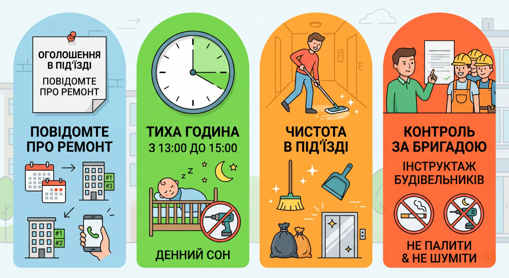 Чи можна робити ремонт в суботу