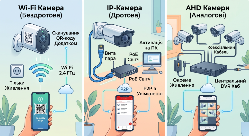 як підключитись до камери відеоспостереження