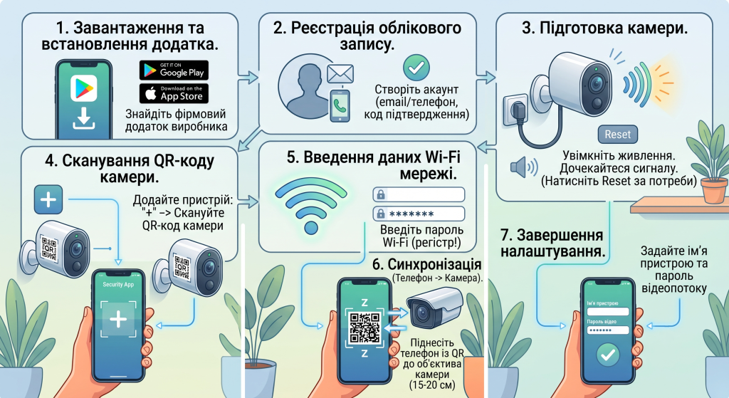 як підключитися до камер відеоспостереження