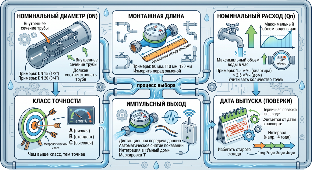 какие счетчики воды лучше