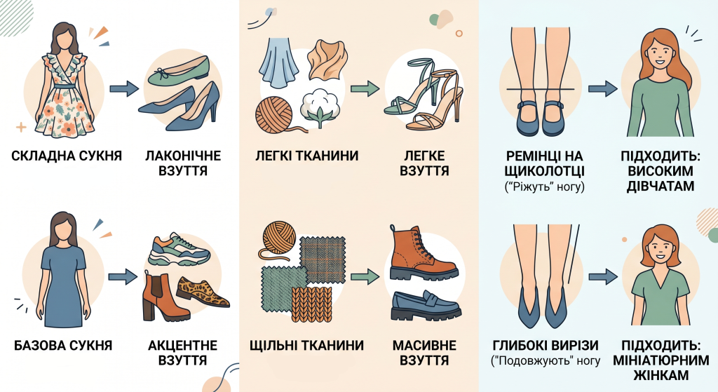 що взути під плаття
