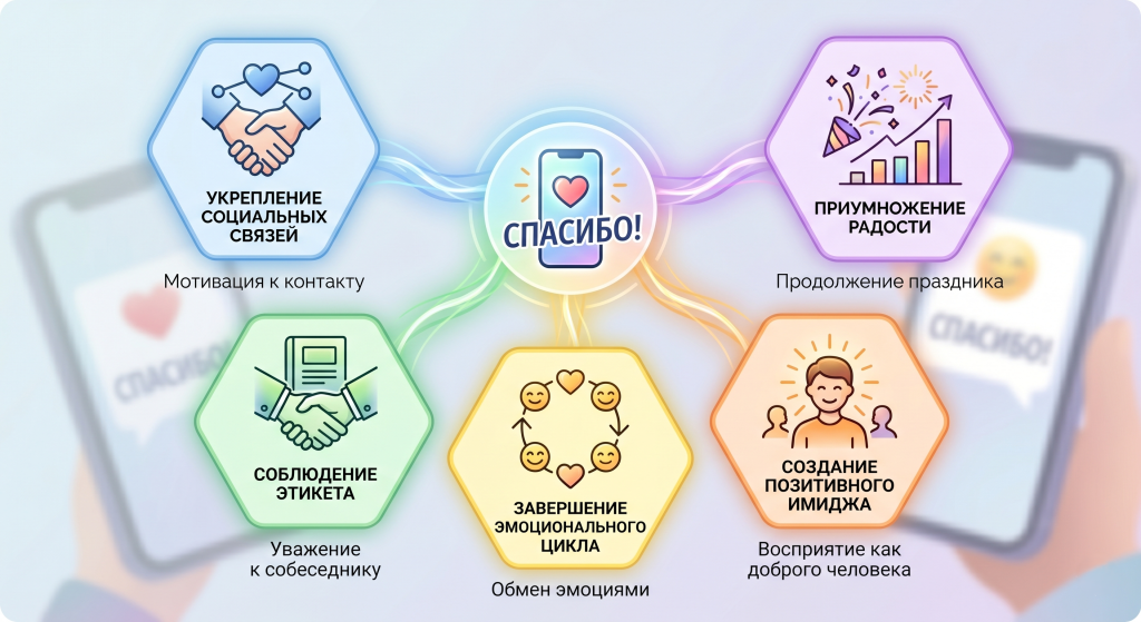 спасибо за поздравление с днем рождения