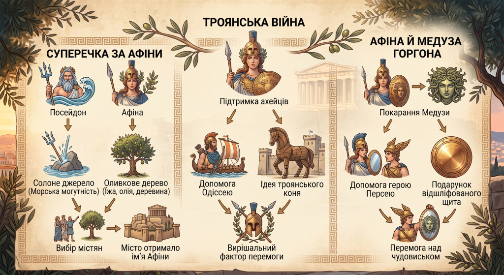богиня Афіна