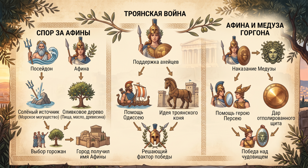 богиня Афина