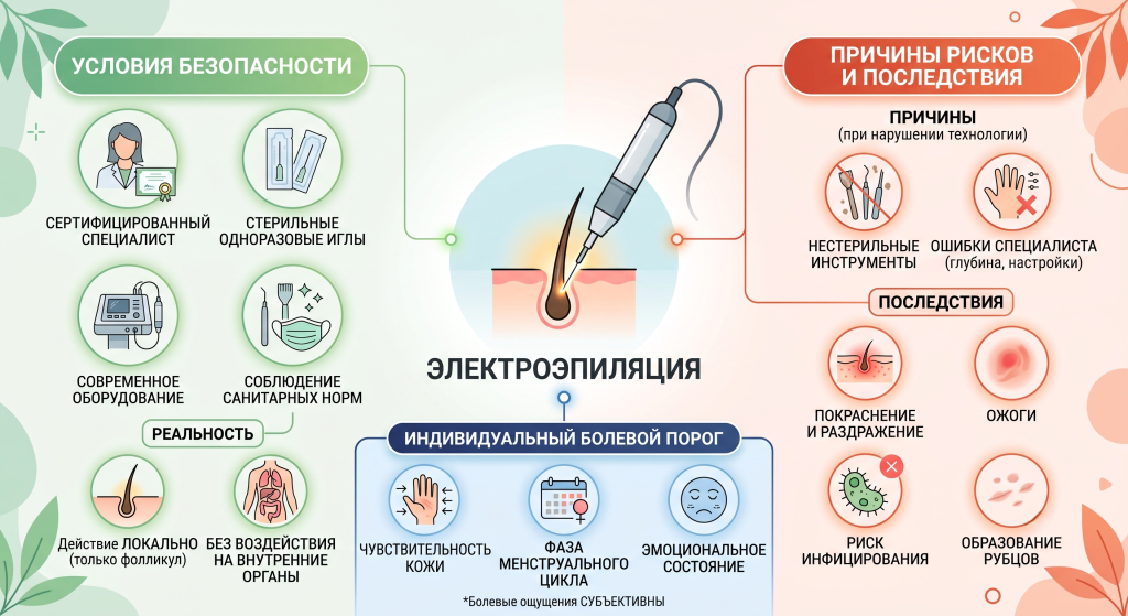 что такое электроэпиляция