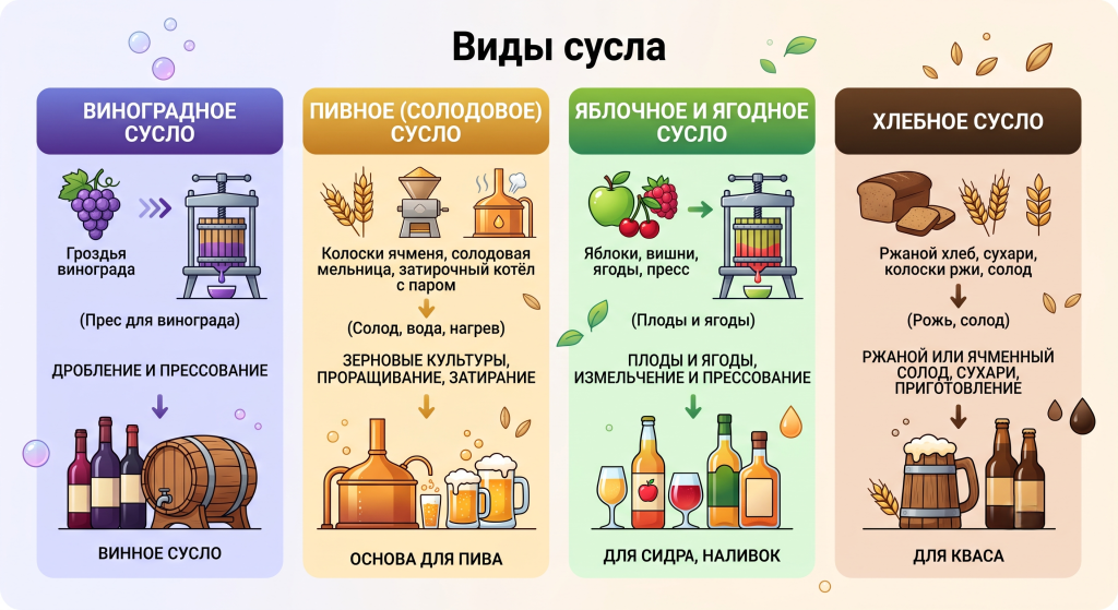 что такое сусло