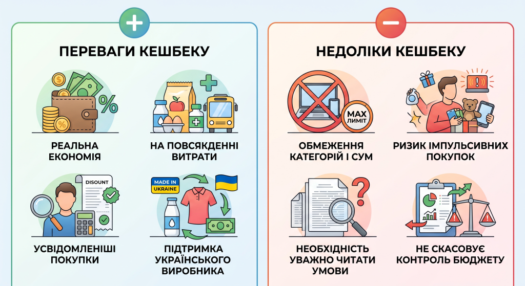 як розрахуватись кешбеком