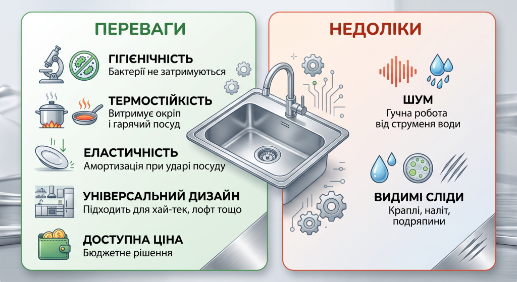 яку мийку вибрати на кухню