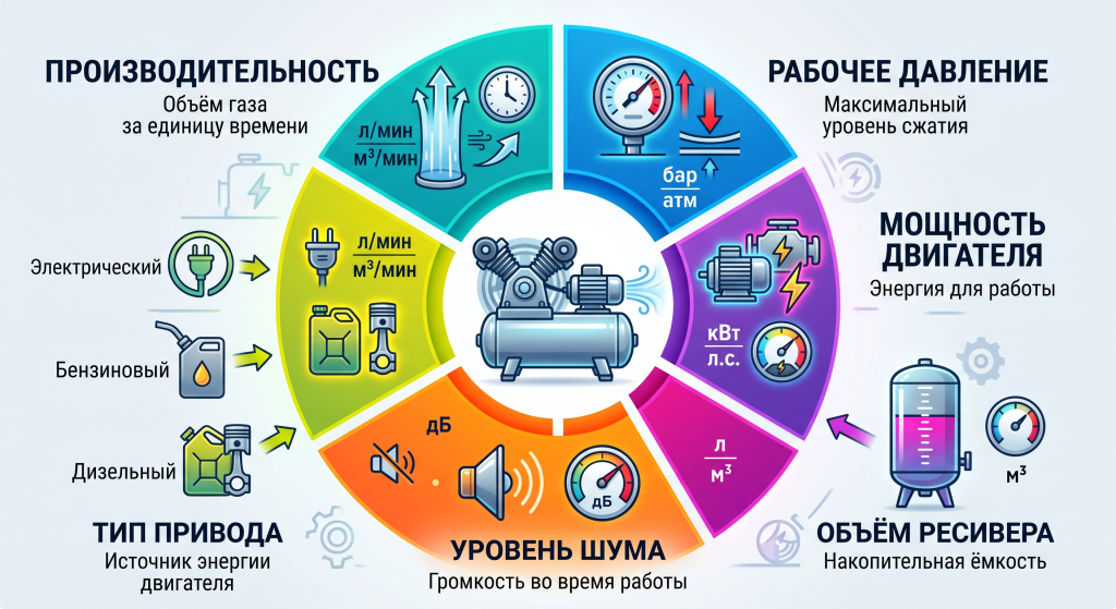 как работает компрессор