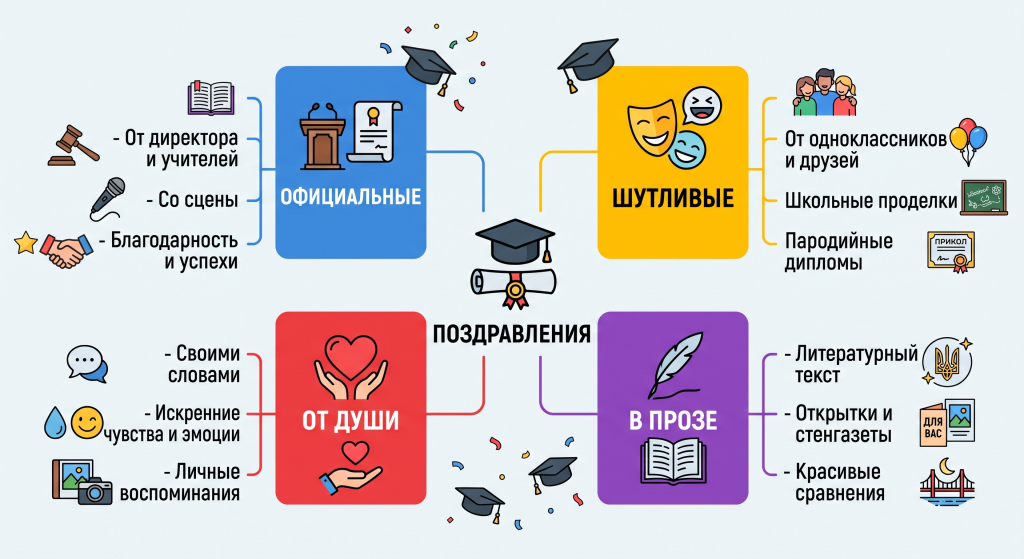 поздравления выпускникам