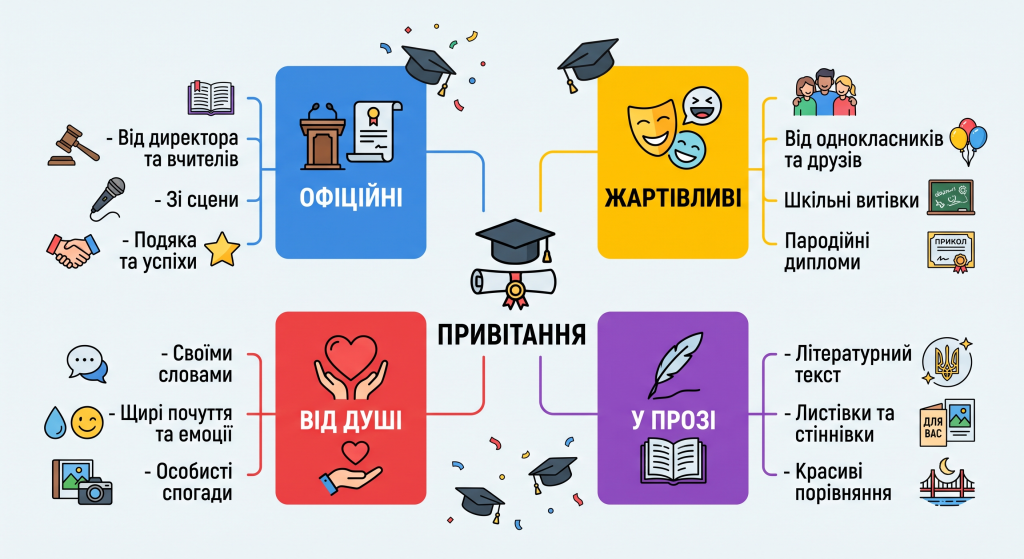 привітання випускникам
