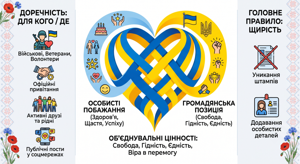 привітання з днем народження в патріотичному стилі