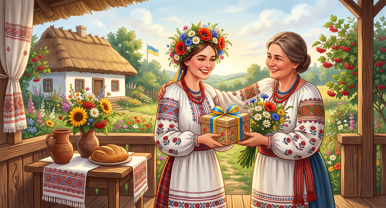 привітання з днем народження в українському стилі