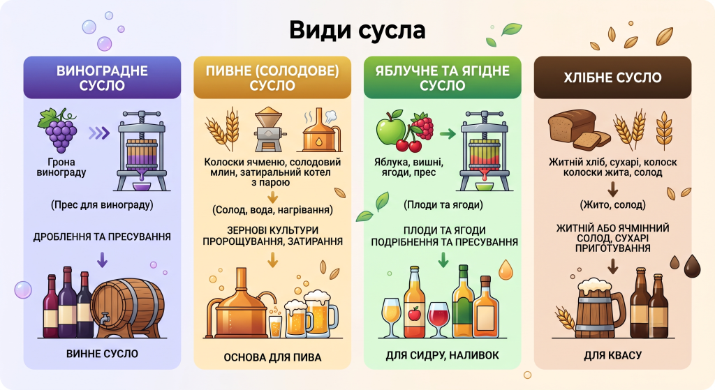 що таке сусло