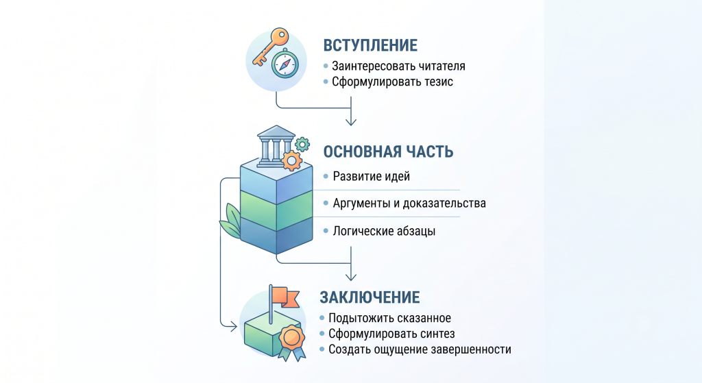 структура эссе