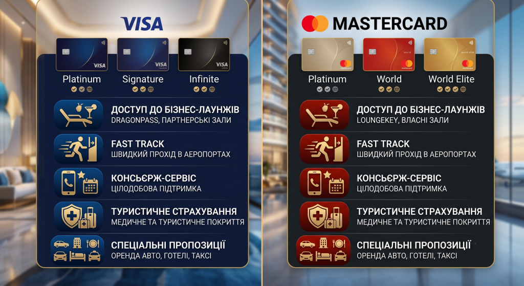 visa чи mastercard