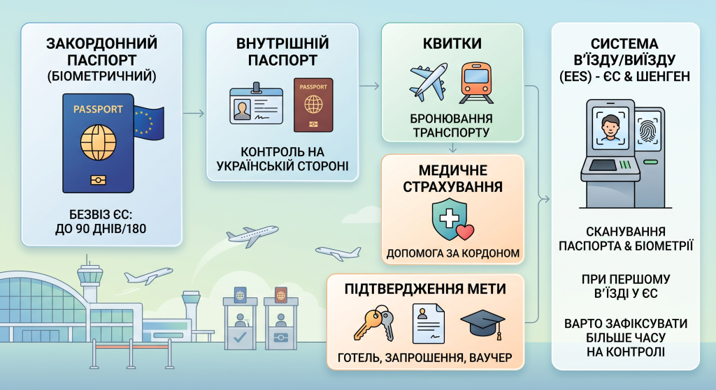 документи для виїзду за кордон