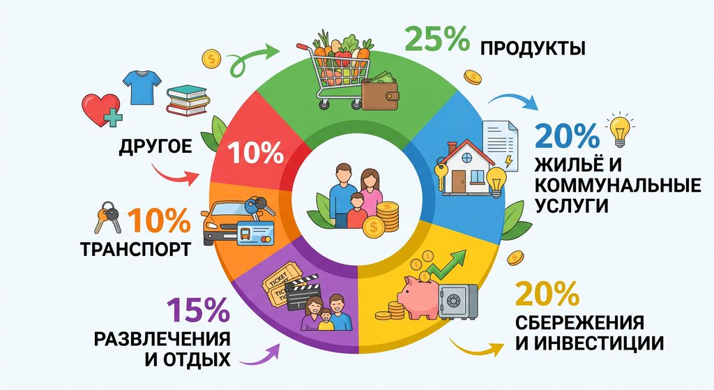 как составить семейный бюджет