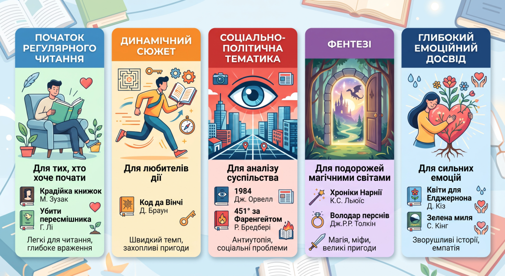 книги які варто прочитати