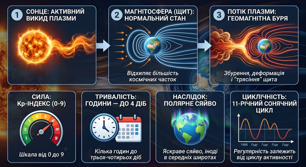 магнітна буря - це
