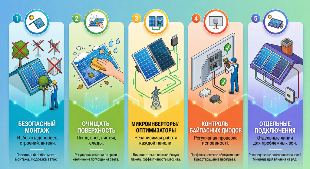 солнечная батарея крепления