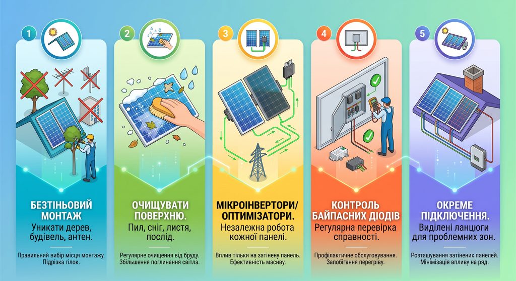 сонячна батарея кріплення