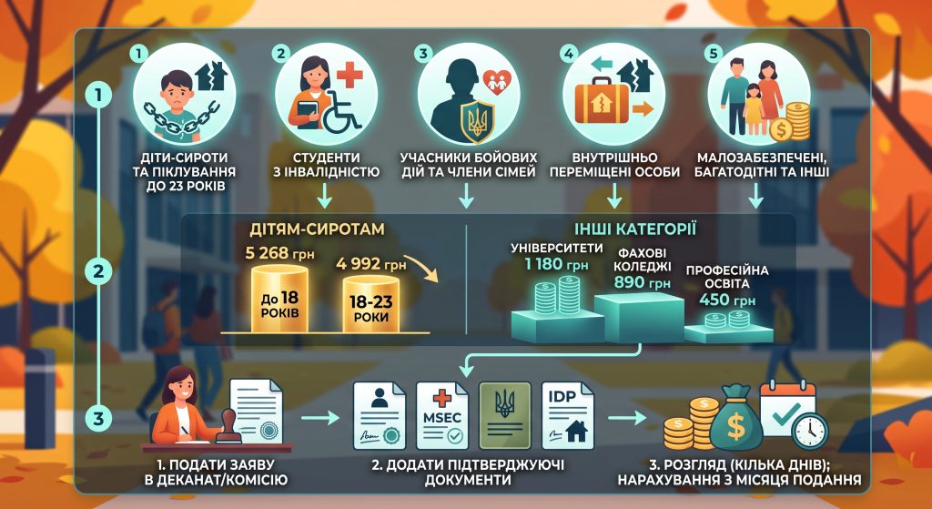 соціальна стипендія 2026