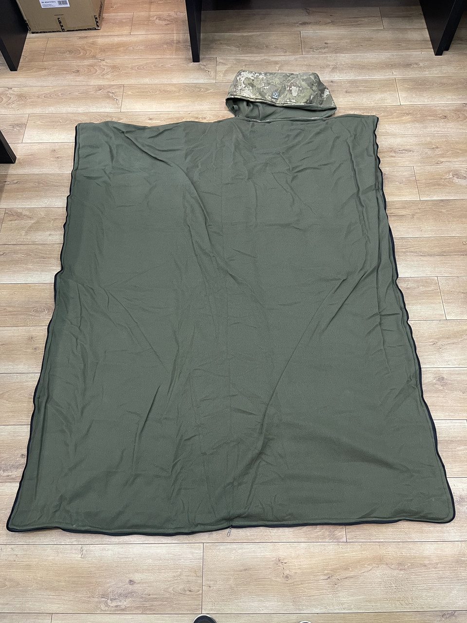 Спальний мішок WOLFTRAP тактичний 220х75, 3-х шаровий, Камуфляж, Gore-Tex, до -20, фліс, Oxford 300D (wt_uykutulumu) - Зображення 5