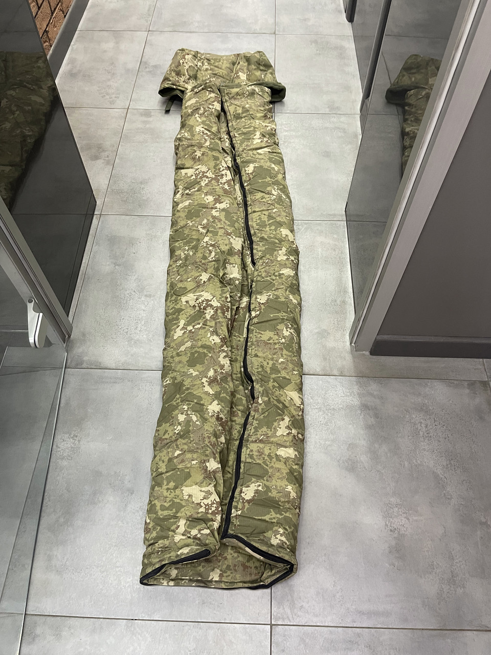 Спальний мішок WOLFTRAP тактичний 220х75, 3-х шаровий, Камуфляж, Gore-Tex, до -20, фліс, Oxford 300D (wt_uykutulumu) - Зображення 7