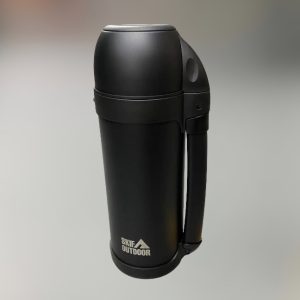 Термос кемпинговый Skif Outdoor Traveller 1,5 литра, Черный, пищевая нержавеющая сталь