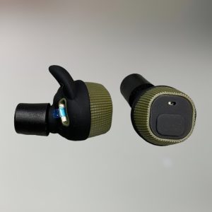 Беруши для стрельбы Earmor M20, активные, NRR 22, цвет – Олива, активные беруши военные (M20-FG)