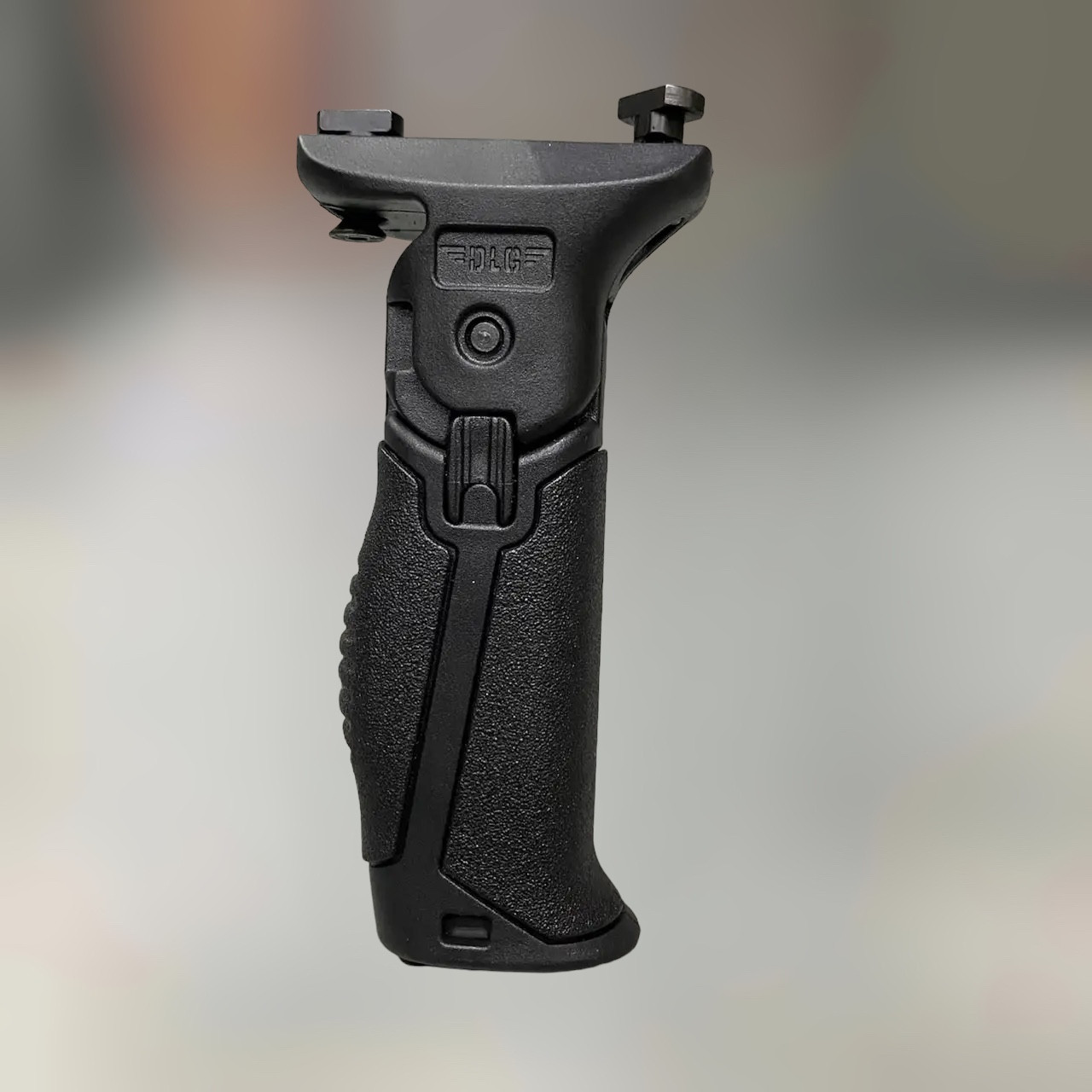 Рукоятка переноса огня передняя DLG TACTICAL (DLG-047), цвет Черный, складная, установка на M-LOK.