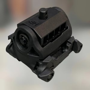 Адаптер для сошек FAB Defense H-POD Picatinny Adaptor, цвет - Черный, поворотно-наклонный, крепление для сошек на Пикатинни